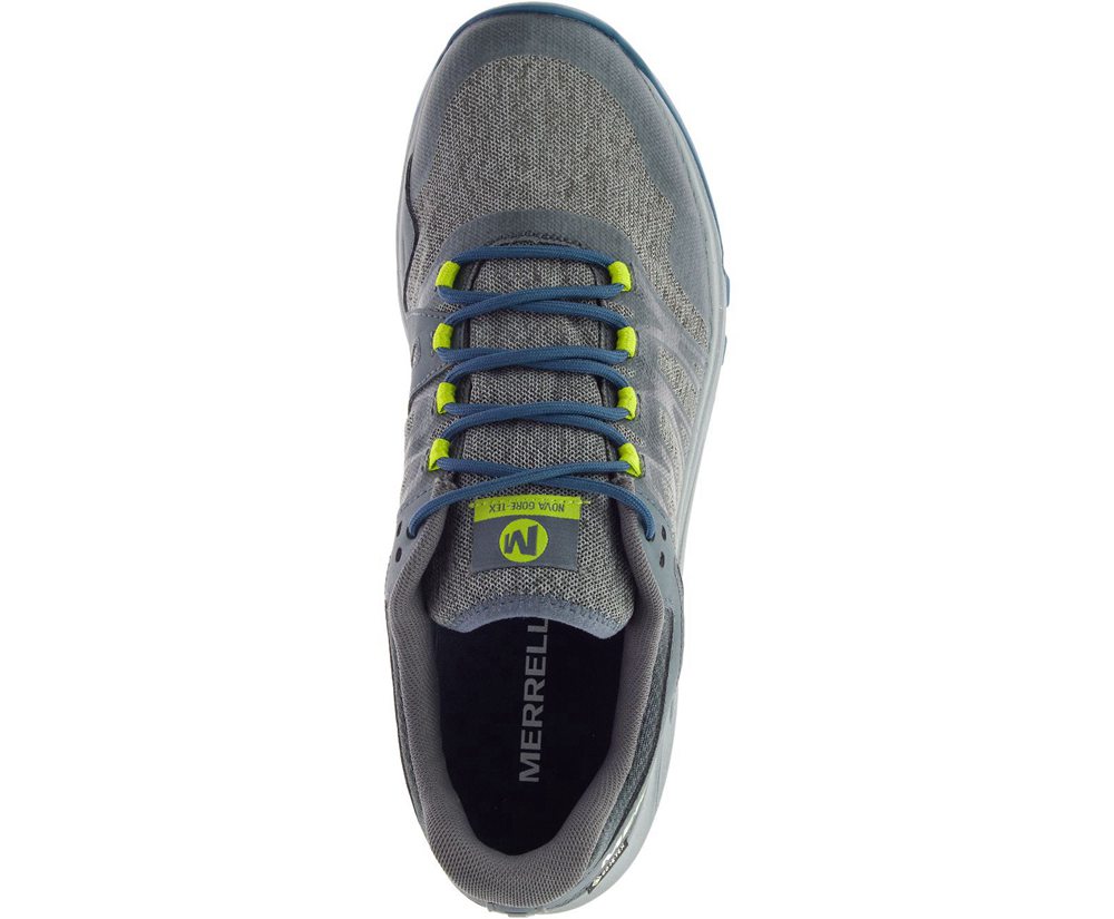 Merrell Sneakers Grey - Nova GORE-TEX® - Mens 23APFMETL